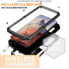 For Samsung Galaxy S25 5G R-JUST Sliding Camera Life Waterproof Holder Phone Case(Black)