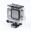 For GoPro HERO8 Black 45m Waterproof Housing Protective Case with Buckle Basic Mount & Screw (Transparent)