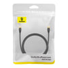 Baseus PCWL-A108 High Speed CAT8 40Gigabit Ethernet Round Cable, Length:1m(Black)