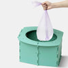 Car Children Foldable Toilet(Green)