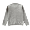Spring and Autumn Children Clothing Girl Cotton Knit Cardigan Sweater, Kid Size:90cm(Gray)