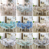 Home Dining Table/Chair Non-Slip Cover, Size: 1 Chair Cover+1 Back Cover(Triangular Coffee)
