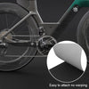 ENLEE E17305 6pcs /Set Road Bike Frame Stickers Thickened Waterproof Chain Guard Protector Decal, Model: Stripe