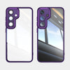 For Samsung Galaxy S25 5G Acrylic Hybrid TPU Armor Shockproof Phone Case(Purple)