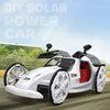 Children DIY Solar Sports Car Toy Science Education Assembled 4-Wheel Electric Drive Model