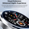 GT95 1.53 inch IPS Screen 2 in 1 Bluetooth Earphone Smart Watch(Black)