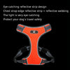 Breathable Dog Harness L Orange - Reflective, No-Pull, Adjustable | BL-852