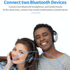 TX35 Bluetooth 5.2 Transmitter One Drag Two USB / AUX Dual Output