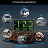 Car / Motorcycles HUD Display GPS Speedometer Overspeed Warning