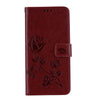 Rose Embossed Horizontal Flip Environmental PU Leather Case for Xiaomi Redmi S2, with Holder & Card Slots & Wallet (Brown)