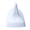 A-886 Car Auto Shark Fin Dome Antenna Decoration for Honda Buick Nissan Hyundai Toyota Volkswagen Mazda(White)