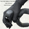 WEST BIKING Cycling Anti-slip Breathable Touch Screen Gloves, Size: M(Black)