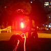 LED Rechargeable Bicycle Warning Strip Tail Light(OPP Red&White Light)