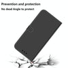 For Asus Zenfone 9 Imitated Mirror Surface Flip Leather Phone Case(Black)