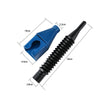 5pcs Plastic Refueling Funnel Portable Folding Telescopic Hose Hands-Free Bayonet(White)