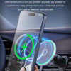 Car Wireless Magnetic Atmosphere Light Mobile Phone Holder(W17)