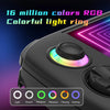 ANBERNIC RG Cube Retro Handheld Game Console With 3.95 Inch Screen T820 CPU Android 13 RGB Light With 128G TF Card(Beige)