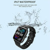 LOANIY Y22 Heart Rate Monitoring Smart Bluetooth Watch, Color: Gold