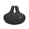 Bike No Nasal Seat Mountain Bike Saddle Comfortable Shock Absorption Bicycle Outdoor Cycling Accessories Saddle(Black)