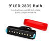 A02 Bicycle Taillight Bicycle Riding Motorcycle Electric Car LED Mountain Bike USB Charging Safety Warning Light (100 Hours, Plastic Bag)