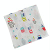 Cartoon Baby Soft Gauze Quilt Swaddle Cotton Bath Towel 117 X 117cm, Style:  Potted Plant