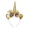 2 PCS F036 Cartoon Headband Children Birthday Festival Party Hair Accessories(Golden)