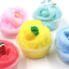 5 PCS DIY Fluffy Brushed Color Clay Plasticine Children Toys, Capacity:60ml(Pink + Blue + Purple)