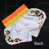 ANOTHERBOXER MMA/Martial Arts/Sanshou/Thai Boxing Professional Training Shorts for Men and Women, Size: XXXL(No. 62 Brown/White Waist)