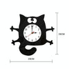 CC040 Children Cartoon Quiet Hanging Clock Home Decoration Simple Clocks(Black)