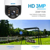 3MP Solar PTZ WiFi Security Camera | Colour Night Vision | IP66 Waterproof