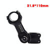 FMFXTR Mountain Bike Adjustable Angle Handlebar Riser, Specification: 31.8x110mm