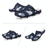 Summer Men Slippers Beaches Waterproof Upstream Breathable Sandals, Size: 43(Dark Blue)
