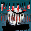 8pcs +12pcs Halloween Imitation Blood Knife Pendant Decorative Flag Haunted House Door Curtain