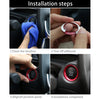 Car Engine Start Key Push Button Ring Trim Aluminum Alloy Sticker Decoration for Mazda CX4 / CX5 / Axela / ATENZA(Red)