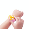 2 Sets 456 Children Bracelet Gyro Spinning Flying Saucer Toys(Pink)