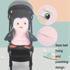 Baby Carriage Cushion Cotton Four Seasons General Purpose Dining Chair Mat(Little Penguin)