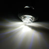 10 PCS MK-118 3/4 inch Metal Frame Car / Truck 3LEDs Side Marker Indicator Lights Bulb Lamp (White Light)