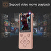 T68 Card Lossless Sound Quality Ultra-thin HD Video MP4 Player(White)