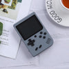 MK500 3.0 inch Macaron Mini Retro Classic Handheld Game Console for Kids Built-in 500 Games, Support AV Output(Grey)
