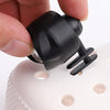 2pcs Plastic Charging Model Cave Shoes Lamp Camping Outdoor Light(White)