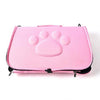 Cats and Dogs Go Out Portable Breathable Foldable EVA Pet Bag, Size:432526cm(Pink)