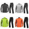 SULAITE Outdoor Motorcycle Riding Full Body Split Raincoat Suit, Size: L(Green)
