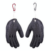 1 Pair Anti-Skid Catch Fish Latex Gloves Stab-resistant Waterproof Fishing Gloves, Specification: Left+Right+Magnetic Buckles