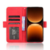 For Realme GT 7 Pro 5G Skin Feel Calf Texture Card Slots Leather Phone Case(Red)