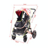 Baby Stroller Rain Cover Windproof Dustproof Raincoat High Landscape Special Rain Cover EVA Double Open Zipper Rain Cover