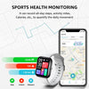 GTS5 2.0 inch Fitness Health Smart Watch, BT Call / Heart Rate / Blood Pressure / MET / Blood Glucose(Light Grey)