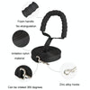 30m Long Dog Tracking Leash - 2.5cm Wide, Black