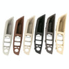 Car Imported Version Inside Doors Handle Pull Trim Cover 5141 7225 873 for BMW F10 F18, Left Driving (Beige White)