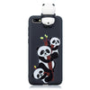 For Huawei Y5 (2018) Shockproof Cartoon TPU Protective Case(Three Pandas)