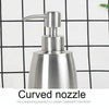 SH101 304 Stainless Steel Dish Washing Liquid Bottle Hand Sanitizer Bottle Manual Soap Dispenser